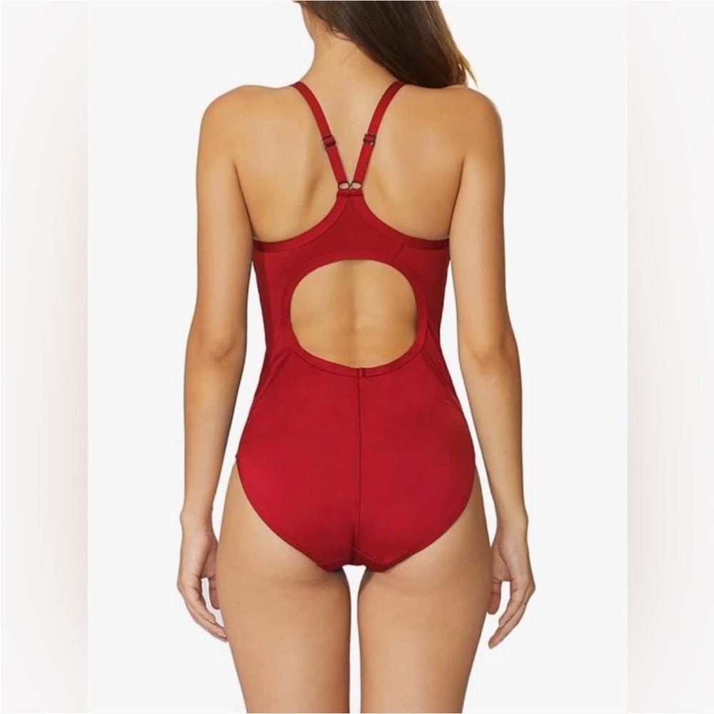 One Piece Bathing Suit for Women Womens Swimsuits Tummy Control Modest Size XL - Picture 2 of 6